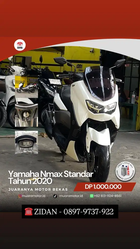 YAMAHA NMAX STANDAR 2020 TERAWAT !!!