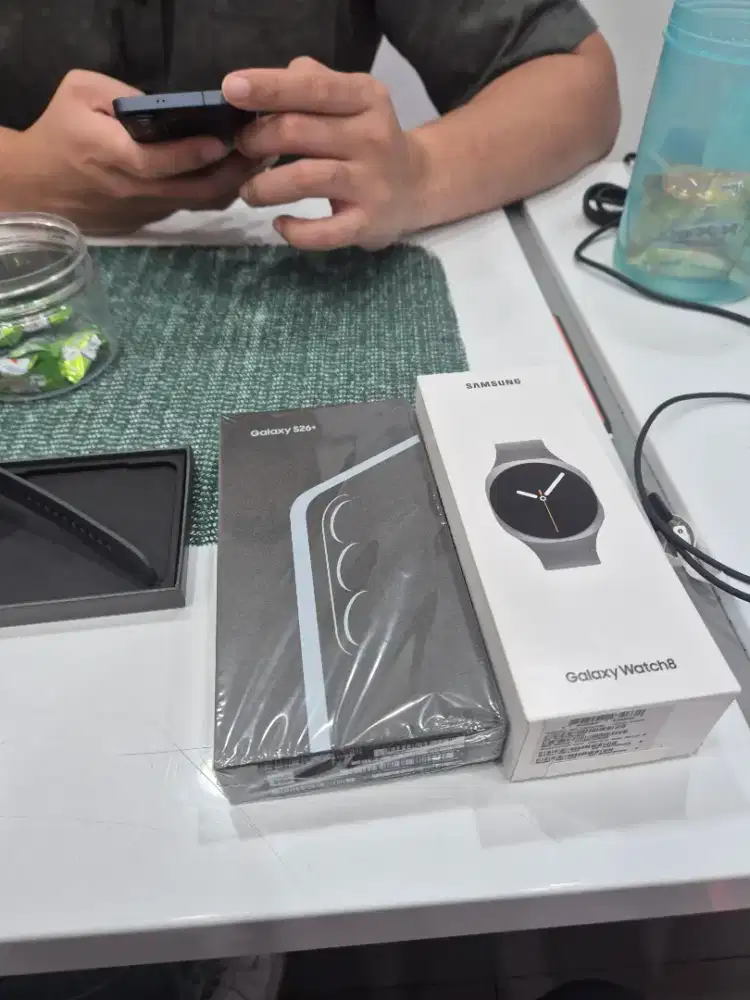 Samsung S26+ with watch 8 cicilan 0% pake kartu kredit