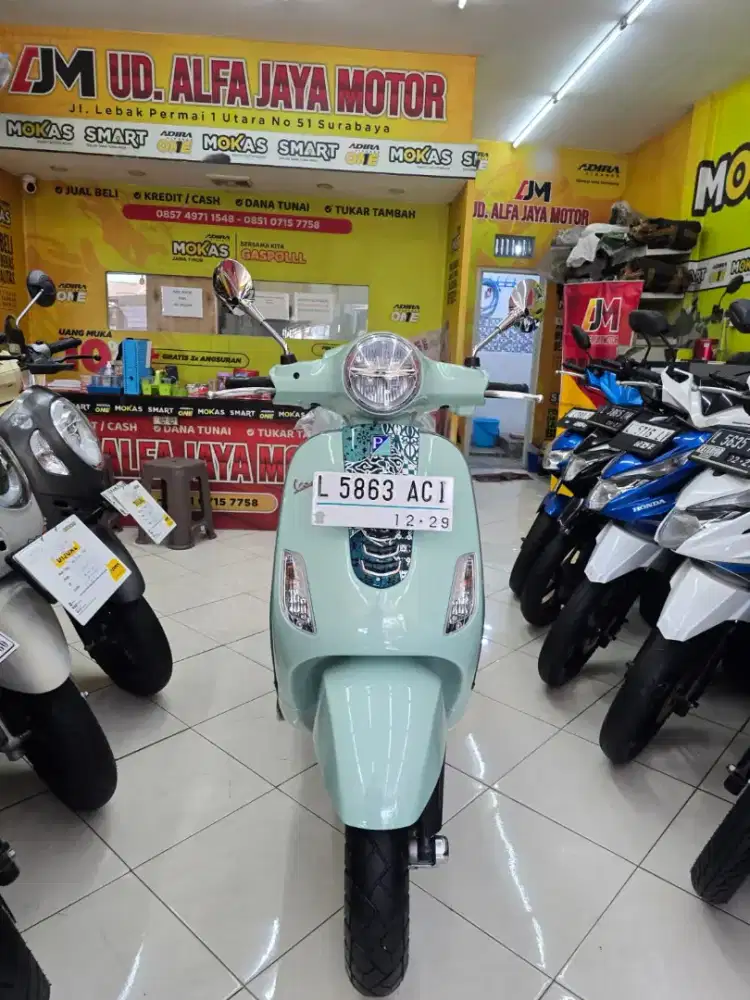 New vespa LX 125 inget th 2024