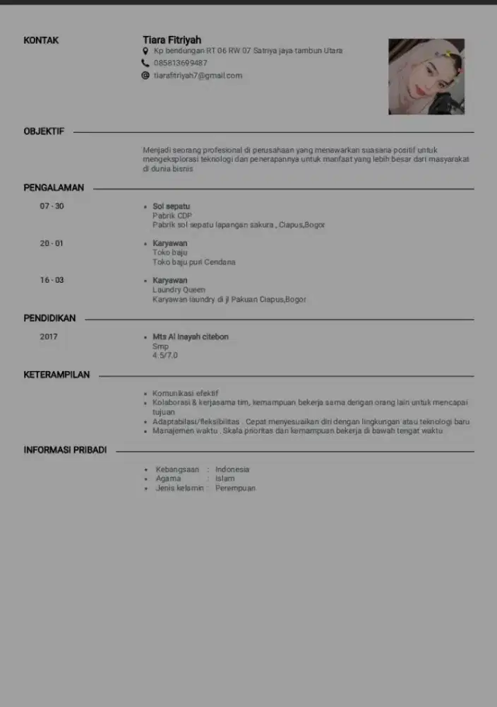 Cari Lowongan pekerjaan
