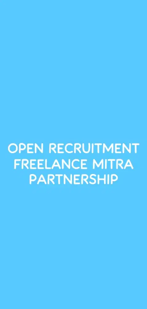 FREELANCE SALES CANVASSING PARTNERSHIP