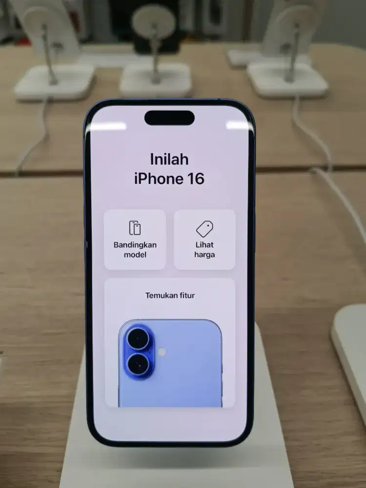 iPhone 16 128GB Ultramarine, CICILAN 0% DP