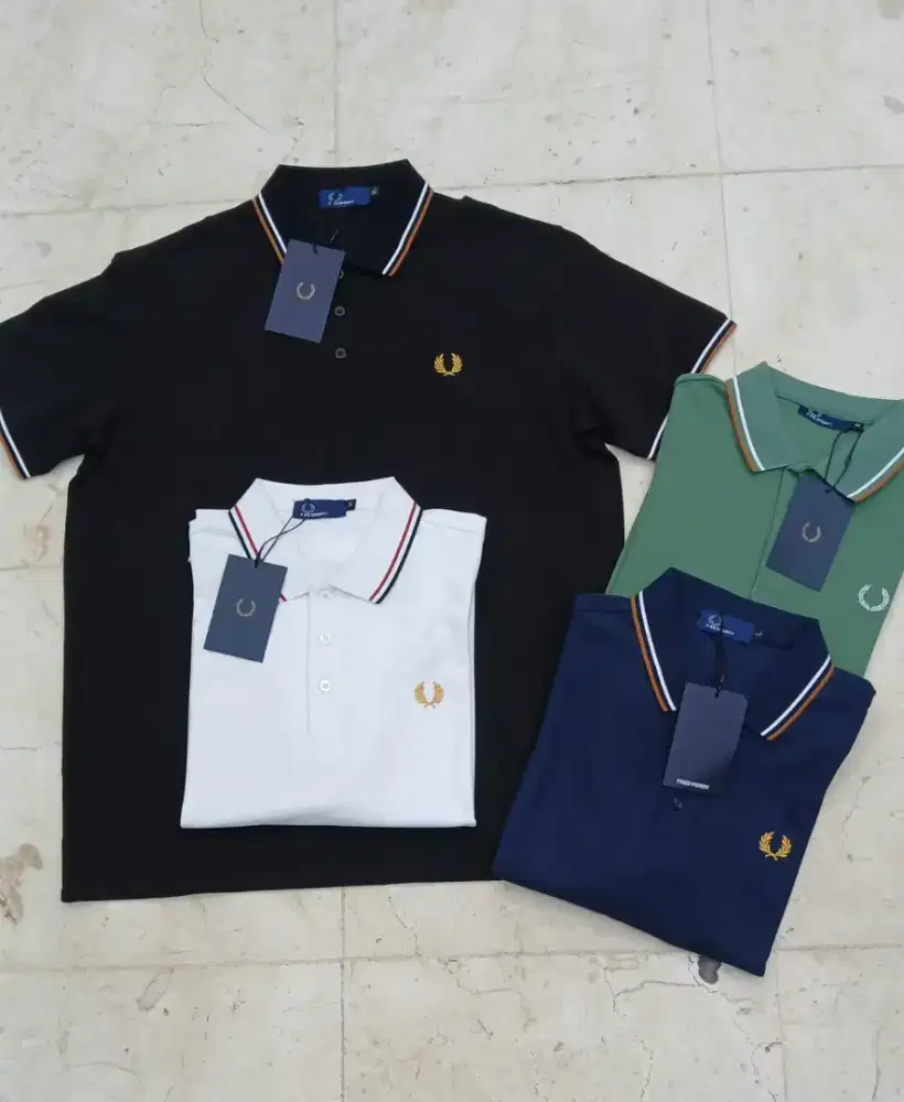 Polo Shirt Pria Fred Feey Original