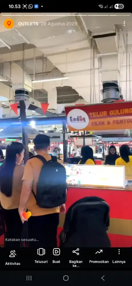 Dicari karyawan wanita jaga stand di mall