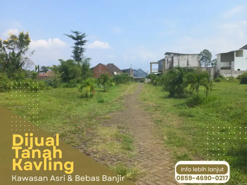 Cocok Dibangun Rumah 3 Menit Gerbang Tol Pakis Malang SHM Split Tanah Malang
