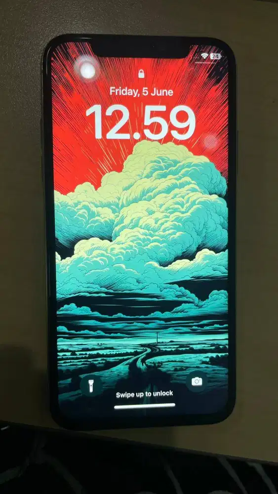 iPhone X 256GB Ex iBox Full Fungsi No Minus Siap Pakai
