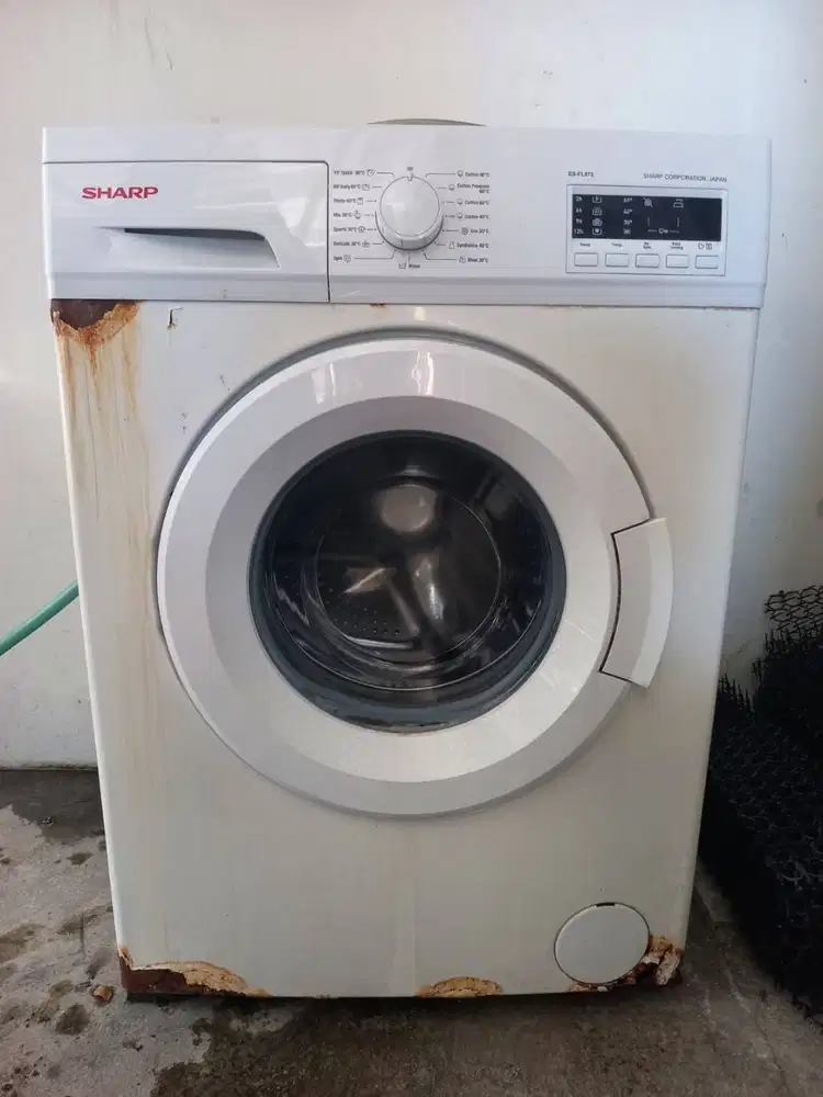 Mesin Cuci SHARP Front Loading Bekas NEGO