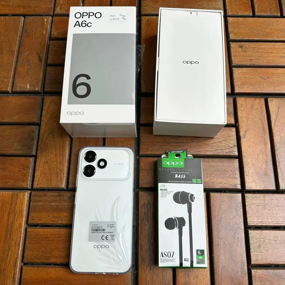 Oppo A6C mulus 100% bergaransi baru 1 hari pakai