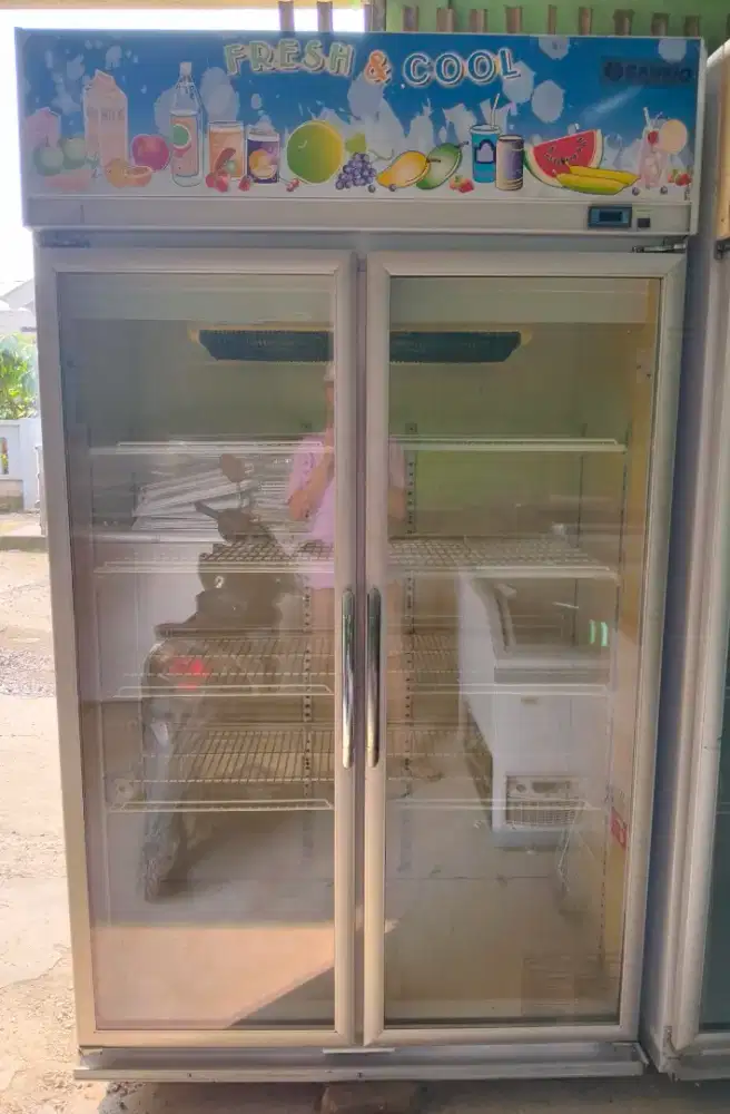Showcase/chiller 2 pintu