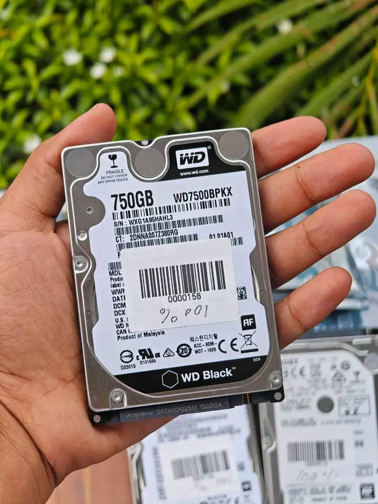 Hardisk Laptop 750GB WD HGST 7200RPM Normal Mulus