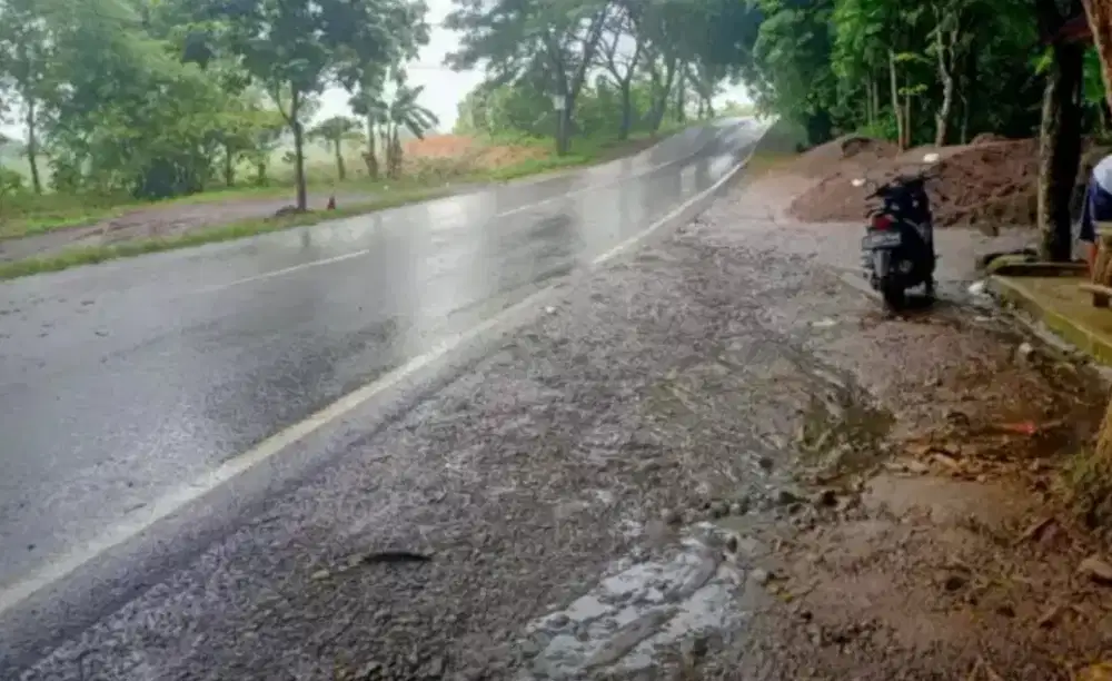 Tanah pinggir Jalan Raya Provinsi