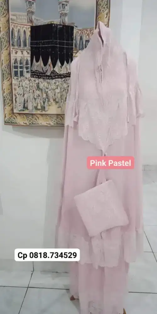 Mukena Sentorini Full Renda 210rb