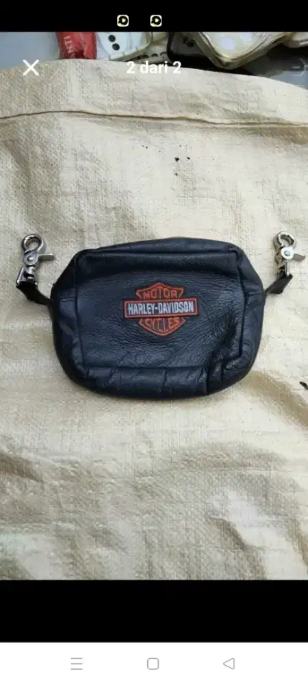 Dijual tas pinggang Harley Davidson
