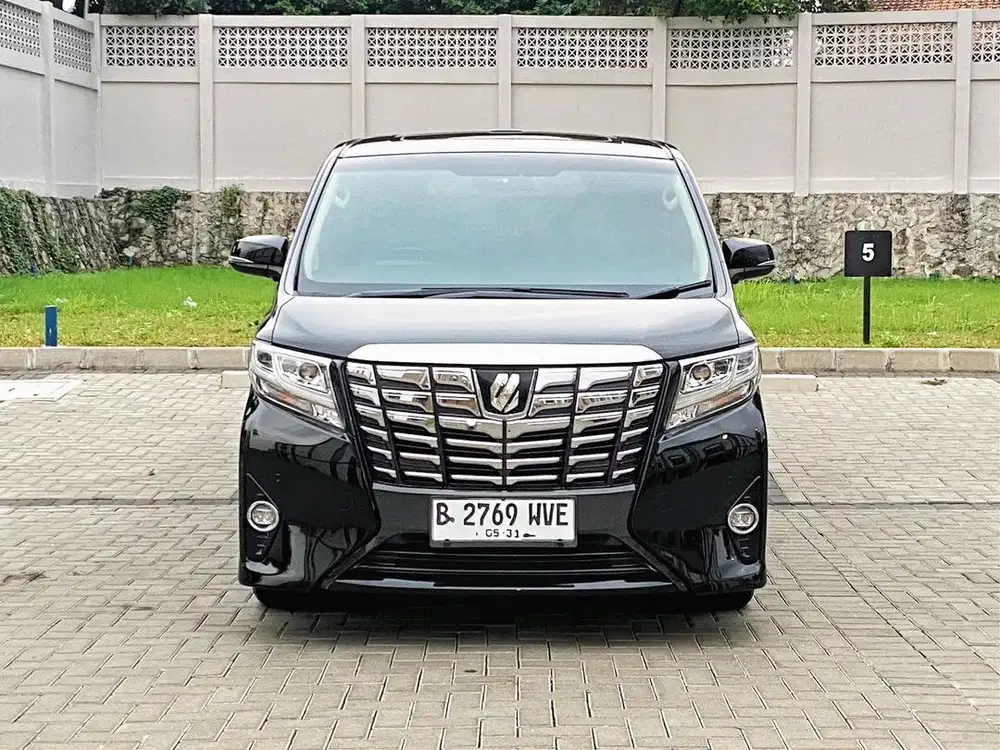 TOYOTA ALPHARD G ATPM 2017, LOW KM 50rban
