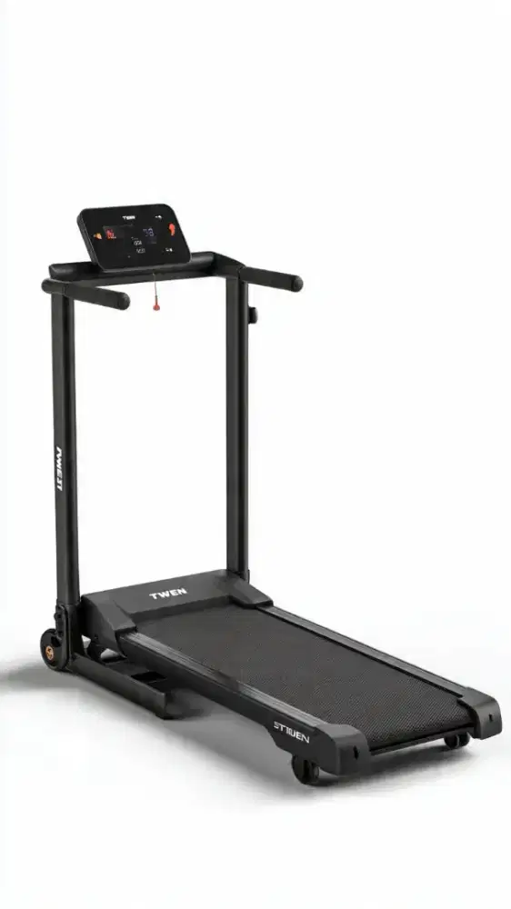 Tredmill Manual Twen MT21H Full Hitam - Ada dus - Ambil di Ciampea