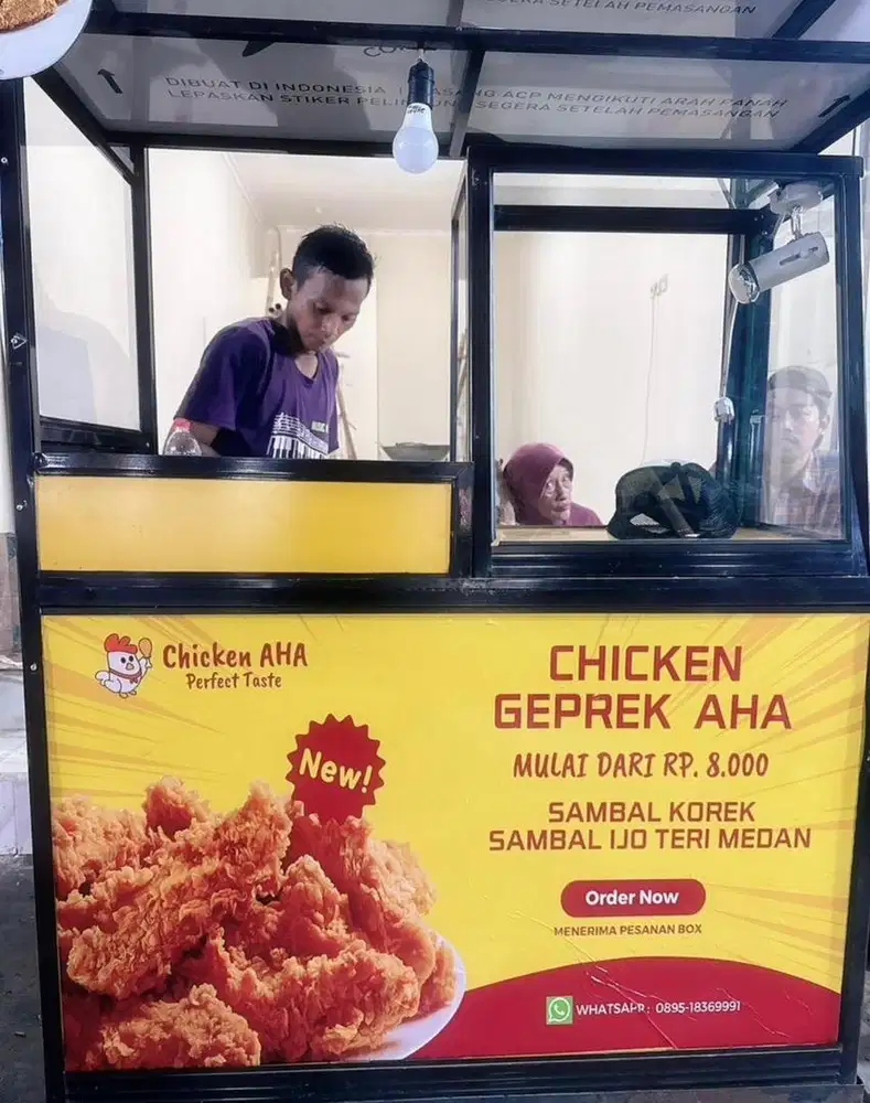 Jual gerobak usaha