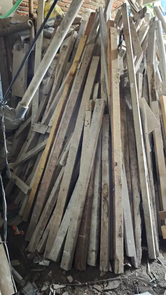 Jual kayu kaso bekas