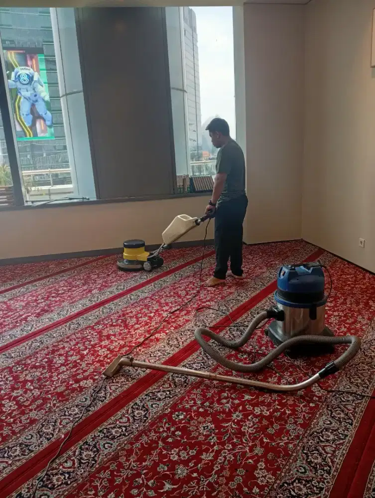 Jasa cuci karpet masjid mushola perkantoran