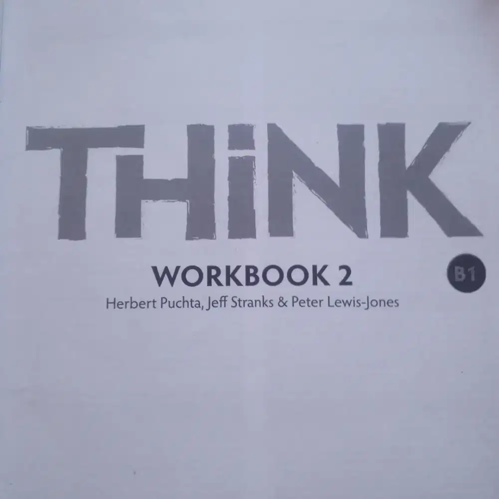 THINK STUDENTBOOK2 AND THINK WORKBOOK 2