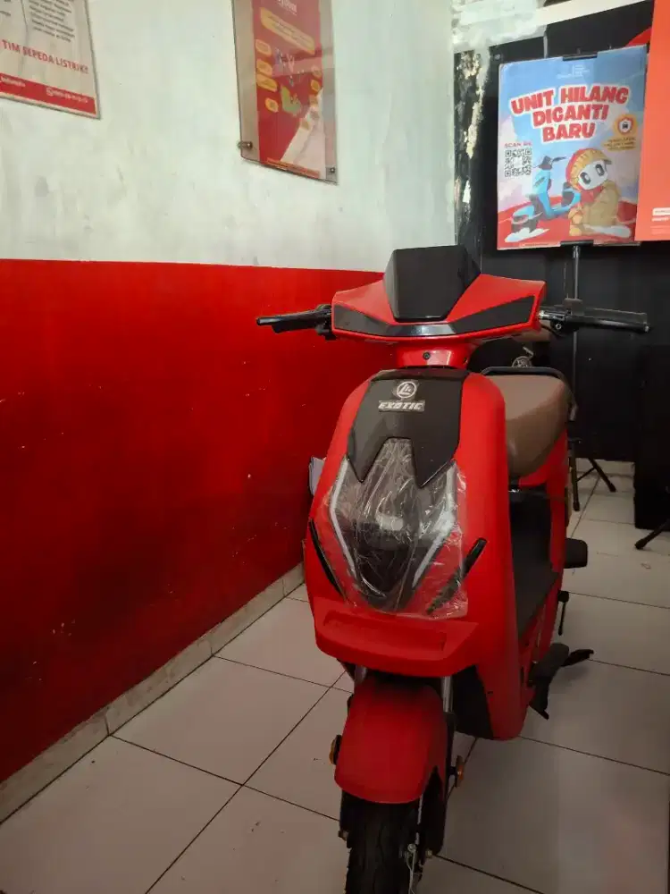 JUAL SEPEDA LISTRIK EXOTIC X665 BISA CASH DAN CREADIT TANPA DP