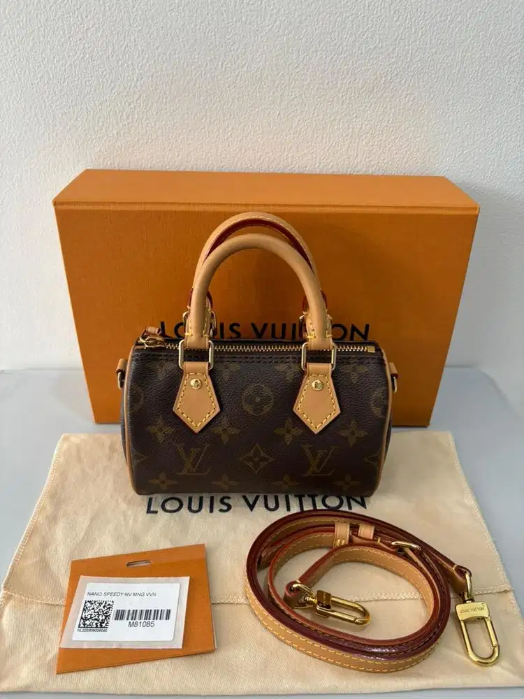 (PRELOVED) LV Speedy Nano th.2022 in pristine condition