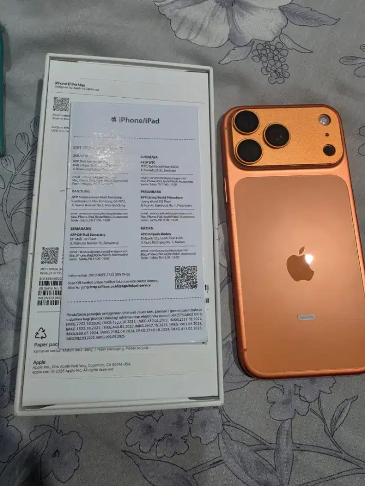 Iphone 17 pro max 512