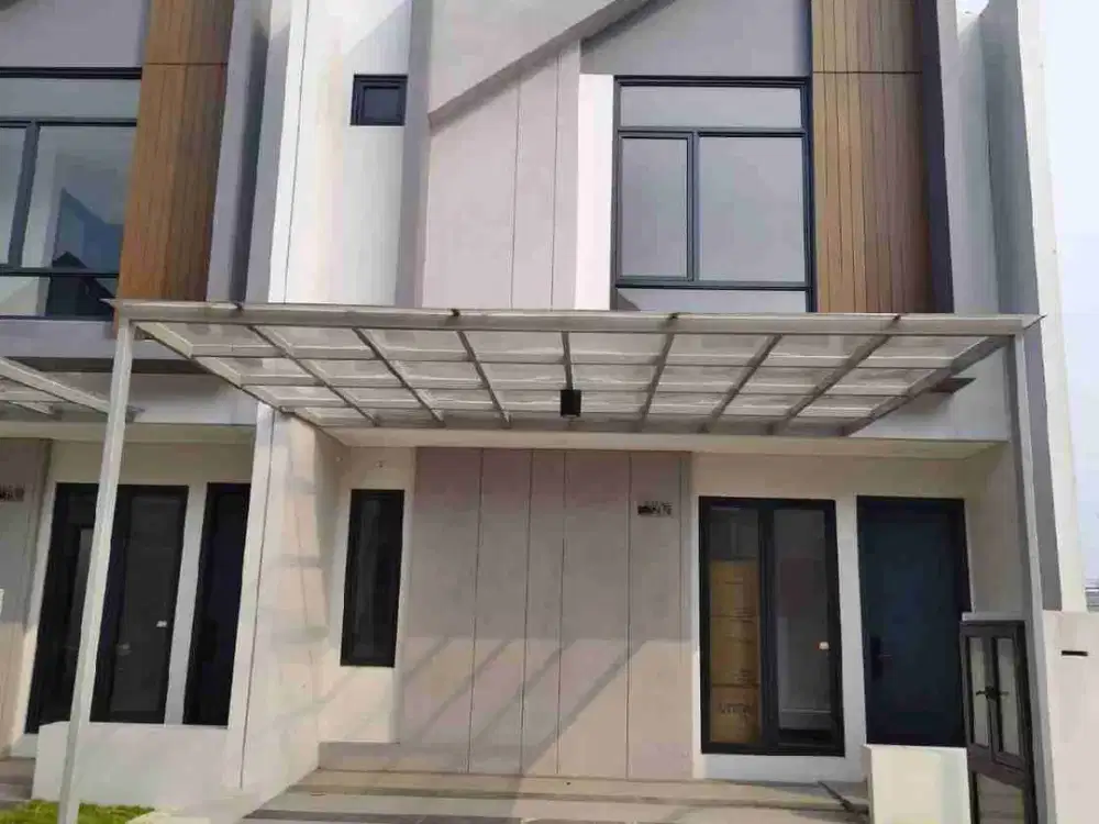 rumah bangunan baru 2 lantai dekat sekolah dan rumah sakit di harapan indah 2 bekasi