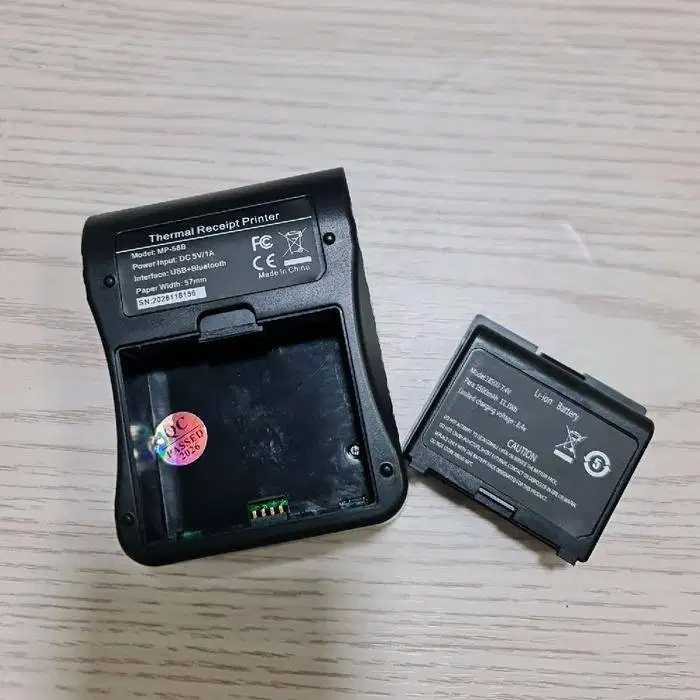 printer struk bluetooth thermal merk Vin solusindo ukuran kertas 58mm