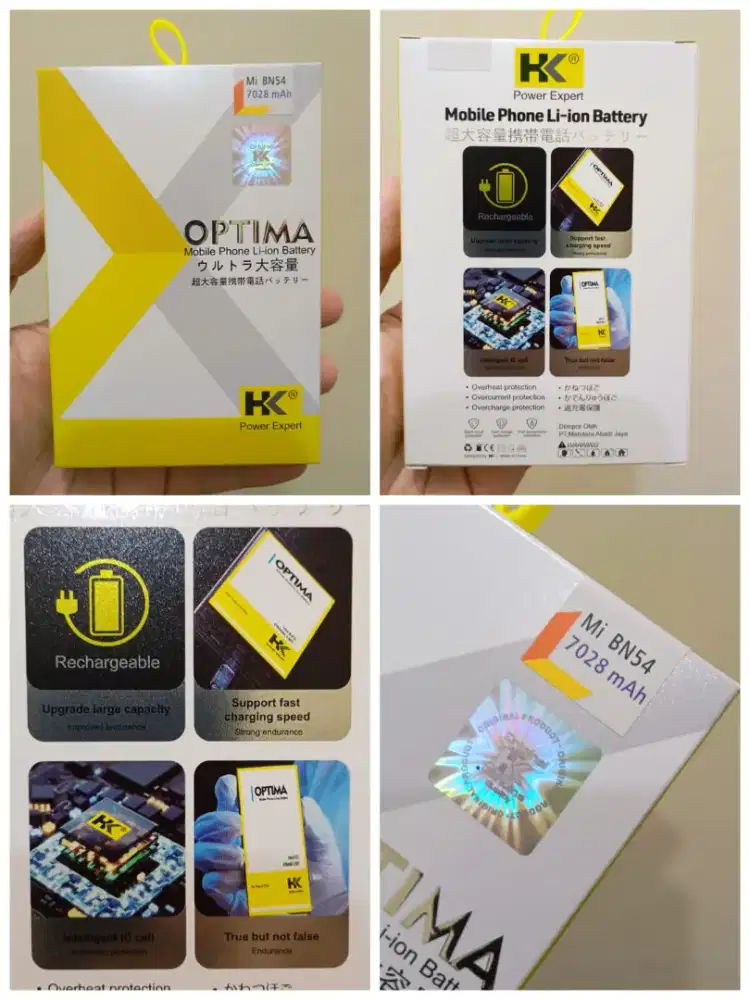 Baterai BN54 Redmi 9 atau Redmi Note 9