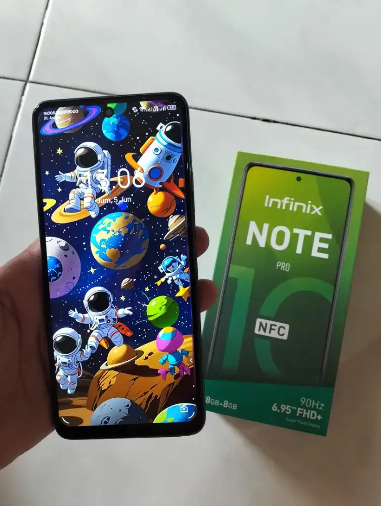 infinix note 10 pro NFC  8/128