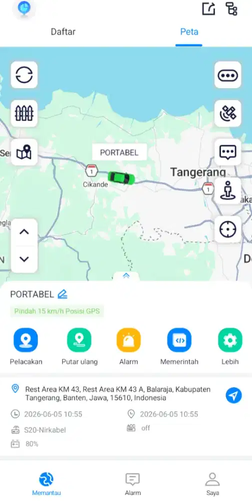 ALAT GPS TRACKER PORTABLE