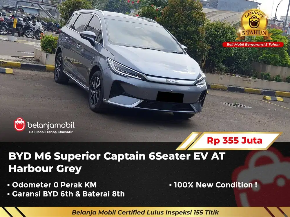 [ KM 0 ] BYD M6 M 6 Superior Captain 6Seater EV 2025/2026