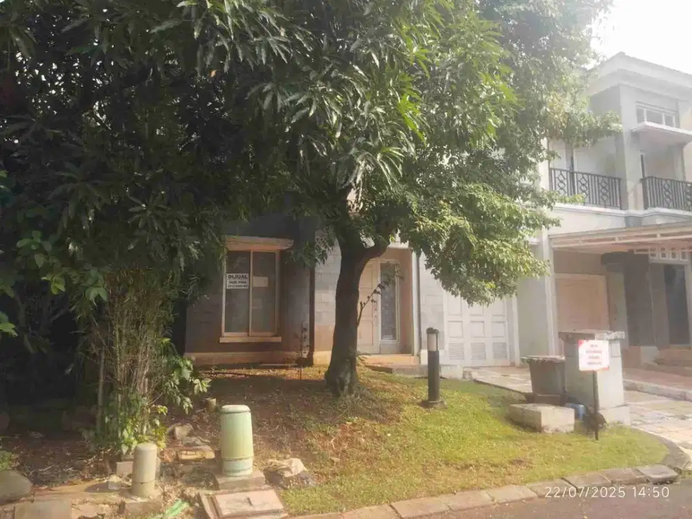 rumah gading serpong dekat scientia lt 180