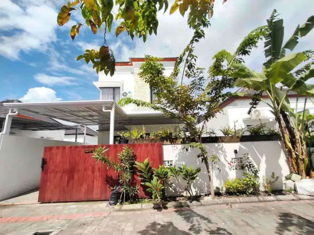 Rumah Semi Villa Strategis Bangunan Baru 2 Lantai Kampial Benoa