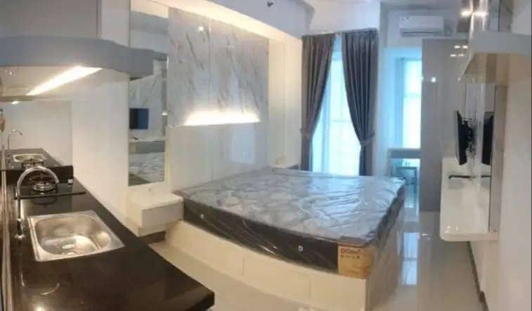 SEWA TAHUNAN STUDIO BENSON TOWER CONNECT PAKUWON MALL MODERN INTERIOR