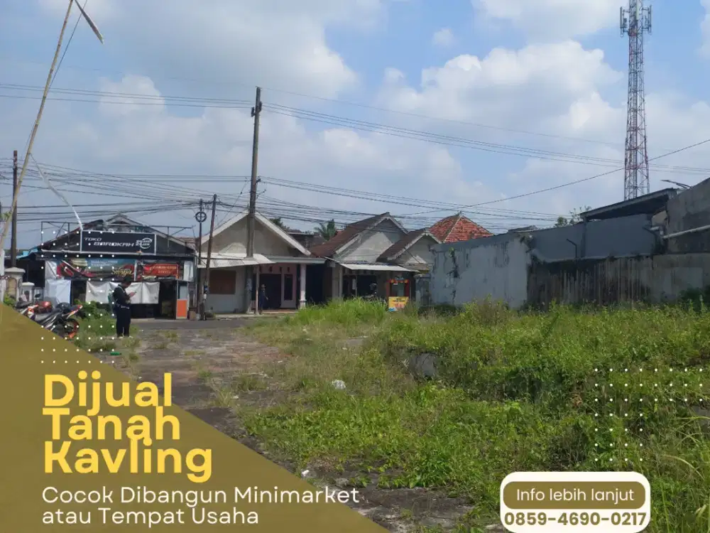 Tanah Malang 5 Menit Kantor Terpadu Malang Row Jalan 6 Meter Cocok Dibangun Minimarket
