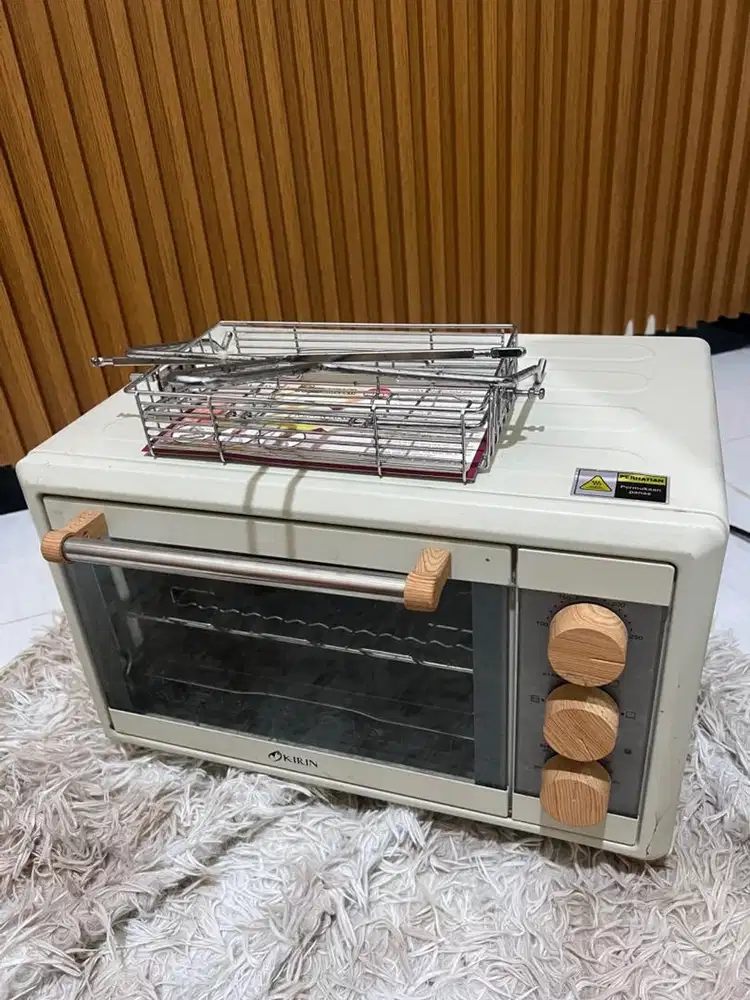 Oven KIRIN dari beli belum pernah pakai samasekali