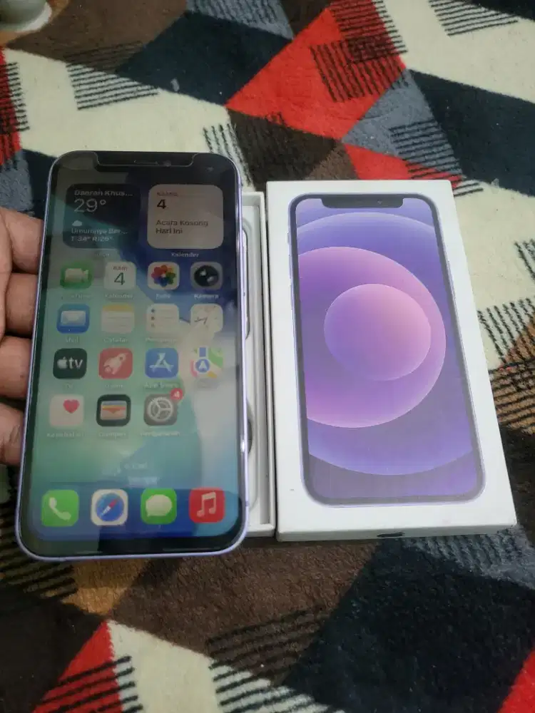 Jual cepat iphone 12 mini 64GB fullset