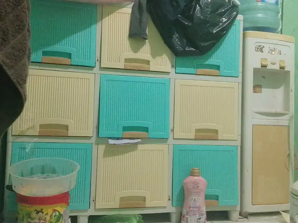 Lemari plastik begas kualitas bagus