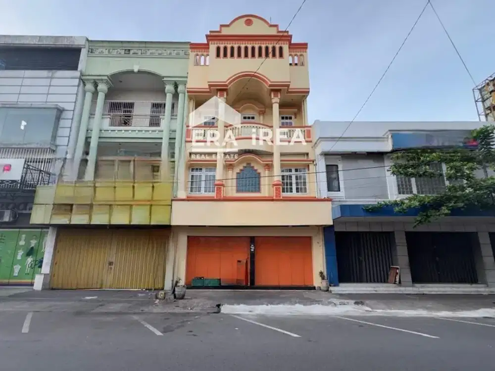 Ruko 3 Lantai Disewakan di Solo Dekat Pasar Klewer
