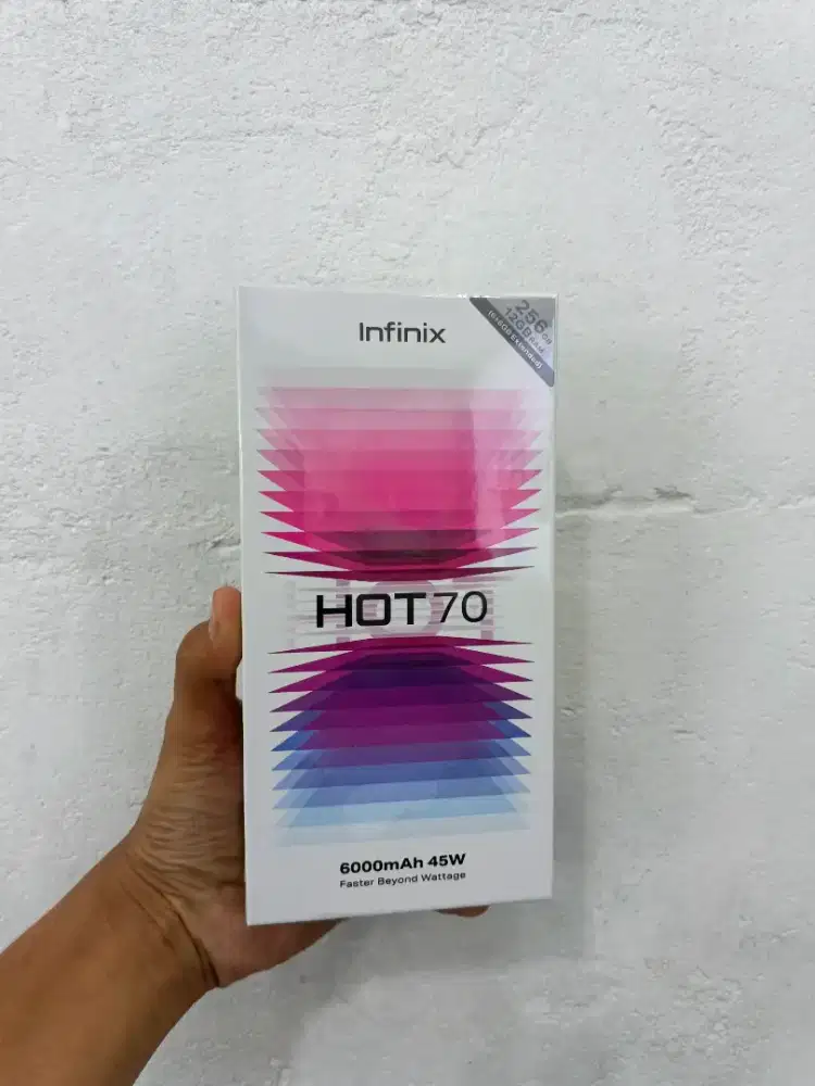 [BARU/SEGEL] Infinix Hot 70 12GB/256GB MLBB - COD Bandung