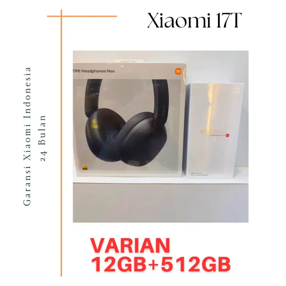 Xiaomi 17T varian 12GB+512GB Garansi Resmi Indonesia