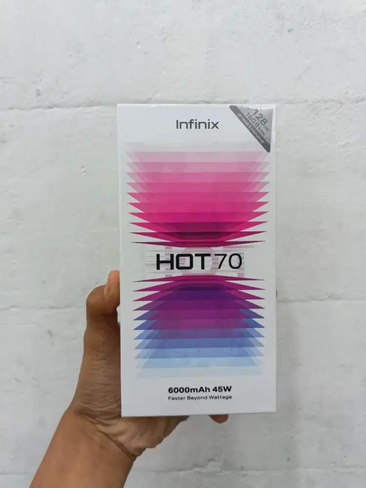 [BARU/SEGEL] Infinix Hot 70 RAM 16GB/128GB - COD Bandung