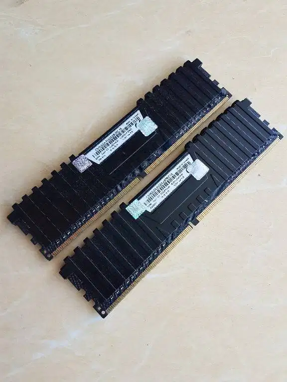Ram DDR4 2x4gb 8GB Corsair Vengeance LPX Black 2666Mhz