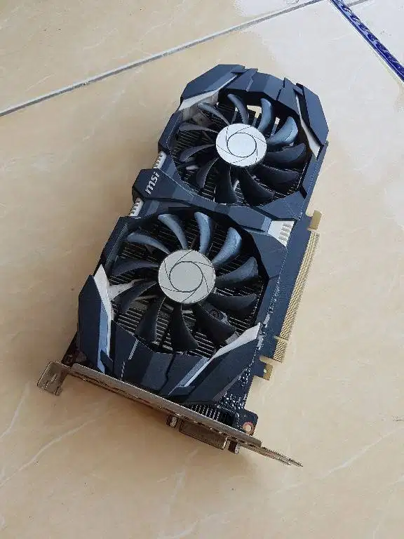 VGA Nvidia GTX 1050Ti 4gb 128bit GDDR5 DX12 MSI dual fan