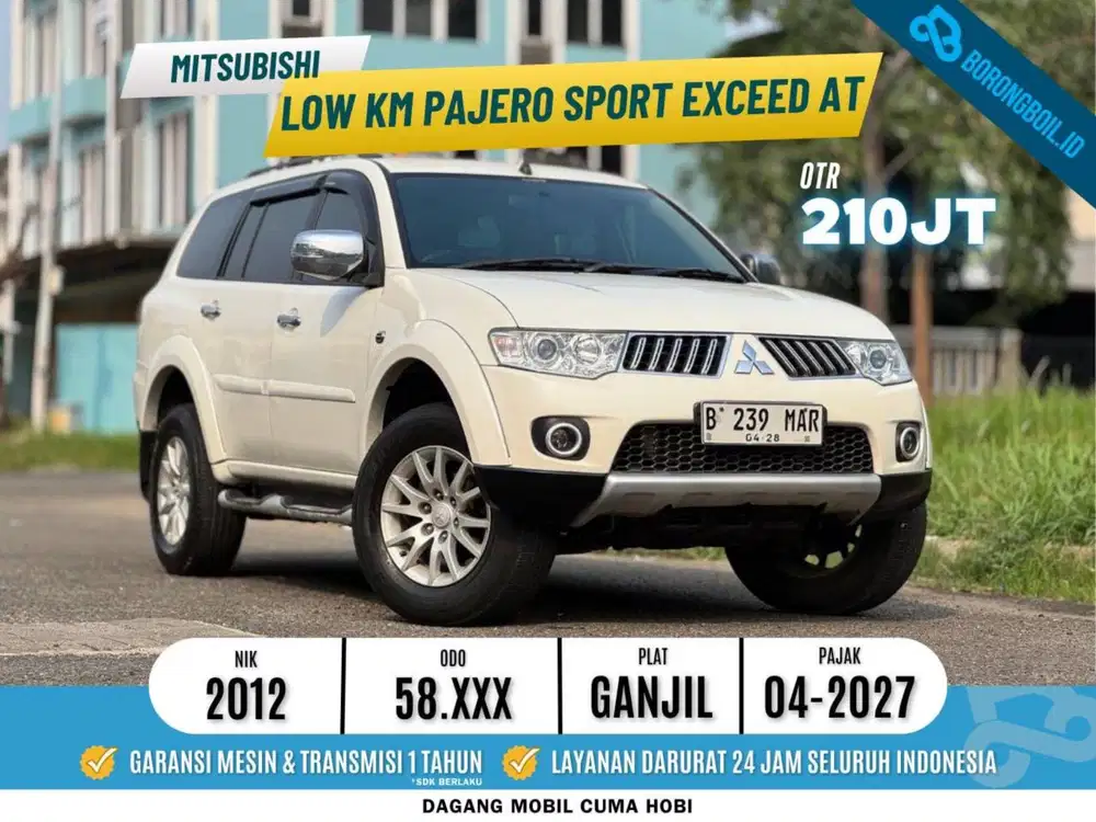 [TERMURAH] Pajero Sport Exceed AT 2012