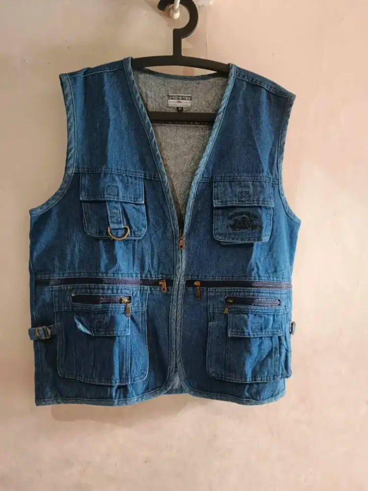 Rompi jeans tacktickal/mancing