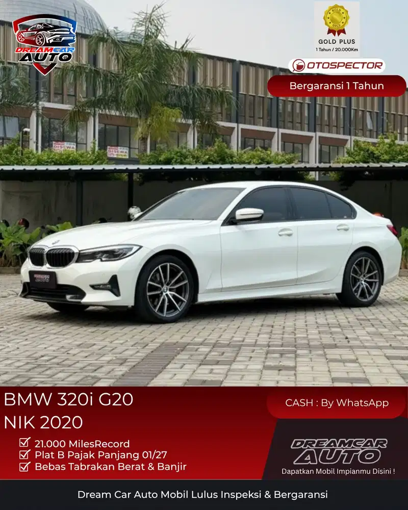 BMW 320i G20 NIK 2020