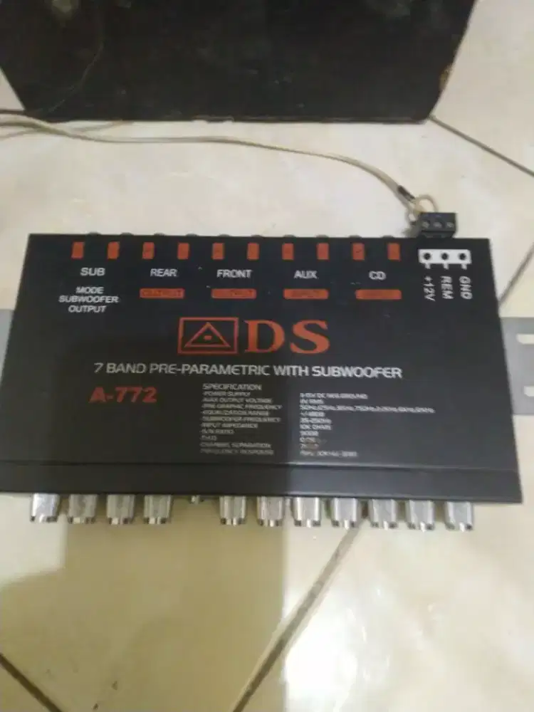 Parametrik 7 band subwofer