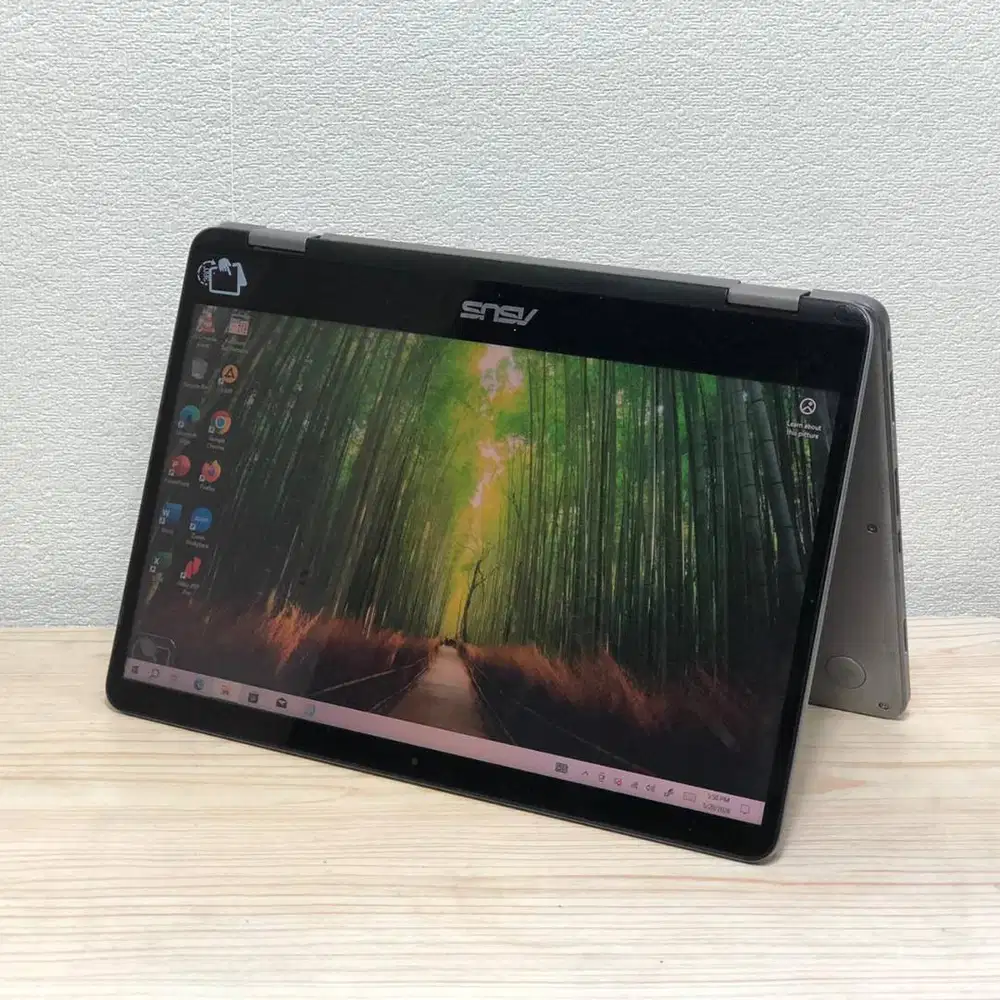Asus Vivobook Flip 14 TP401M Intel N4020 Layar Touchscreen BackFlip